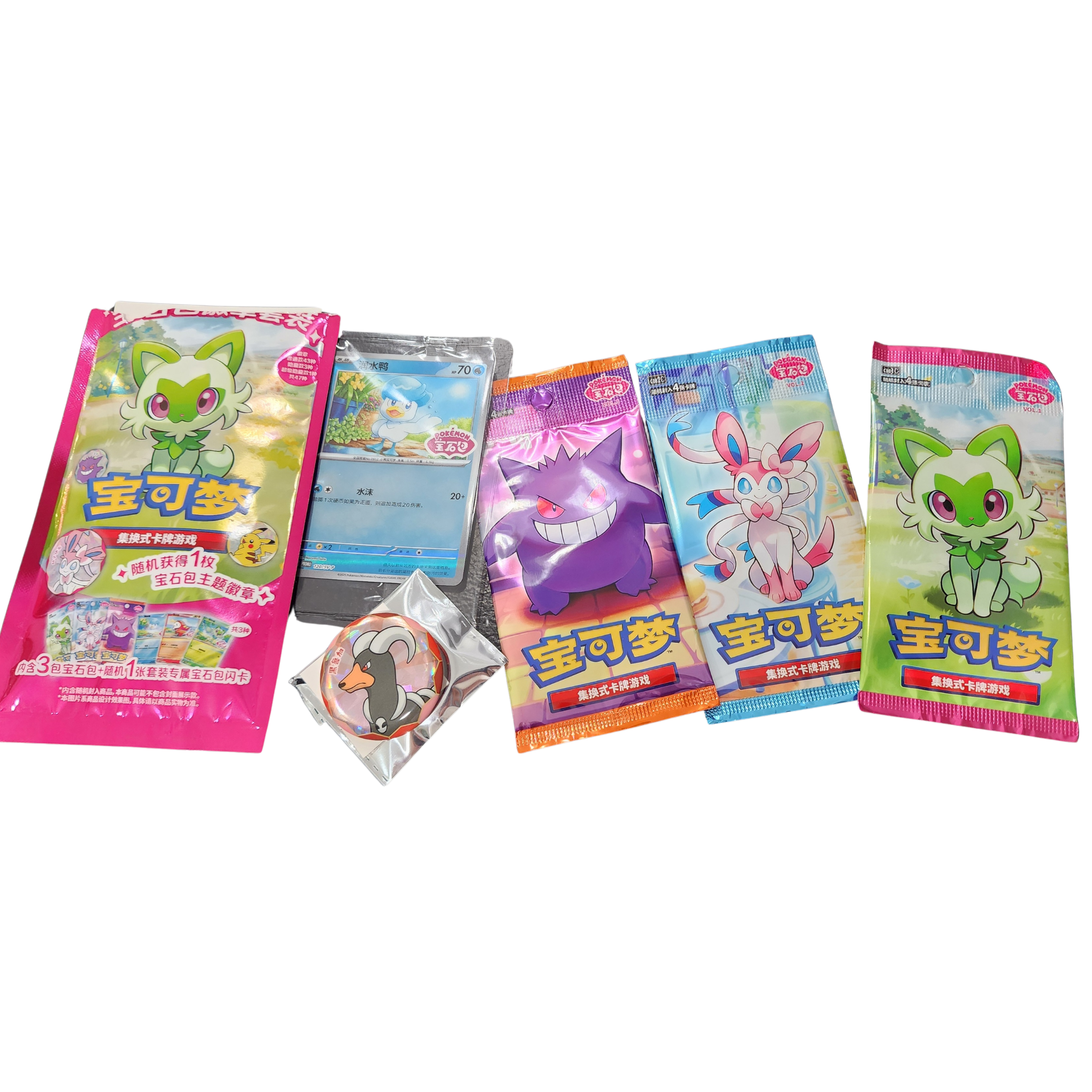Pokémon TCG Gem Badge Set Box – Simplified Chinese