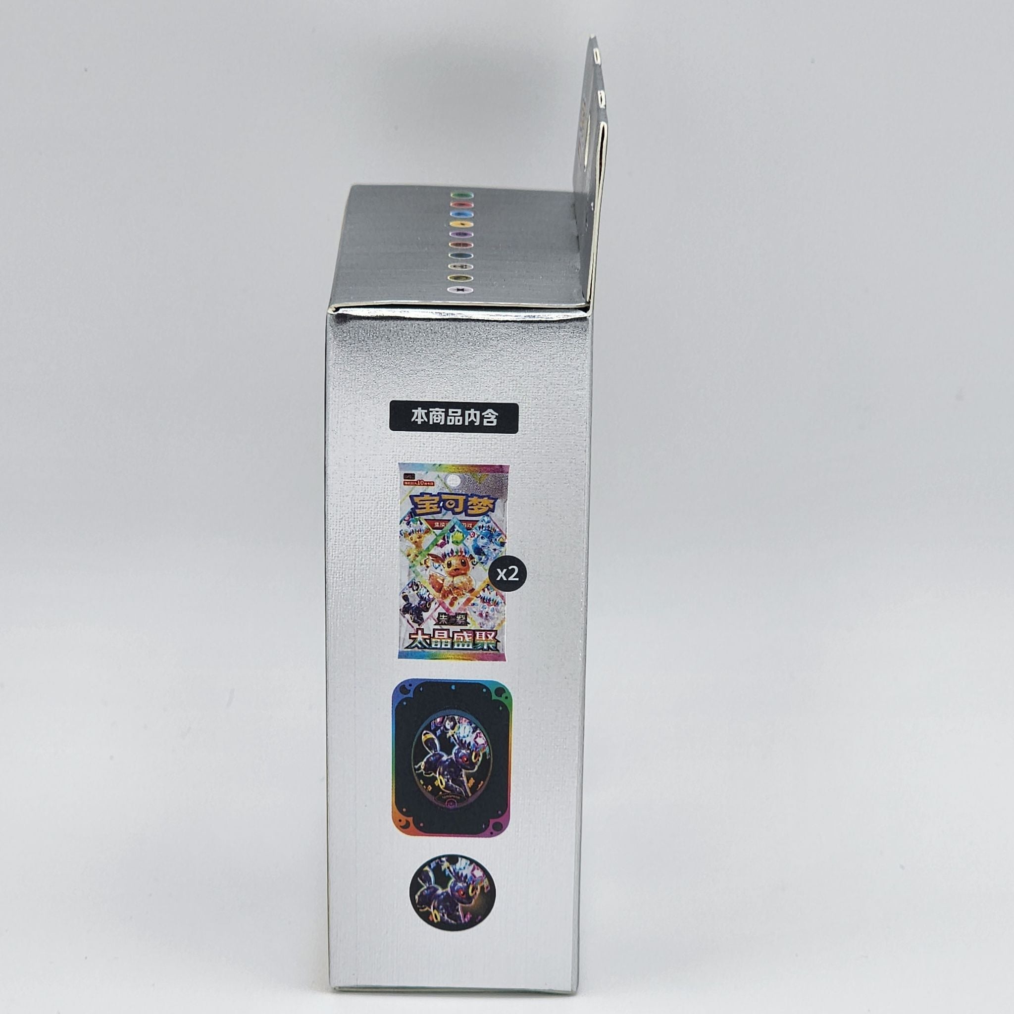 Pokémon TCG Terastal Gathering Metal Storage Tin – Simplified Chinese