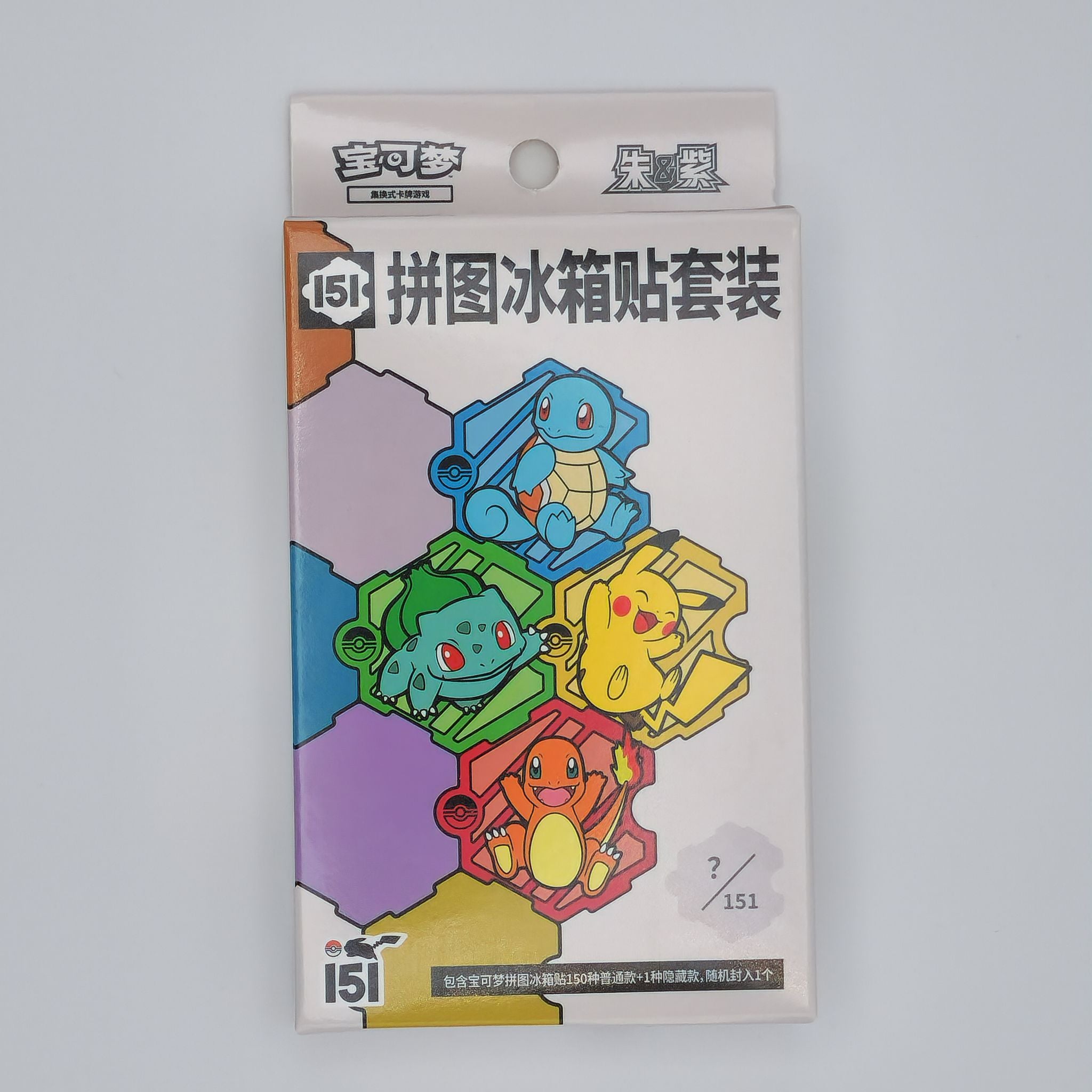 Pokémon TCG 151 Refrigerator Magnet Set – Simplified Chinese