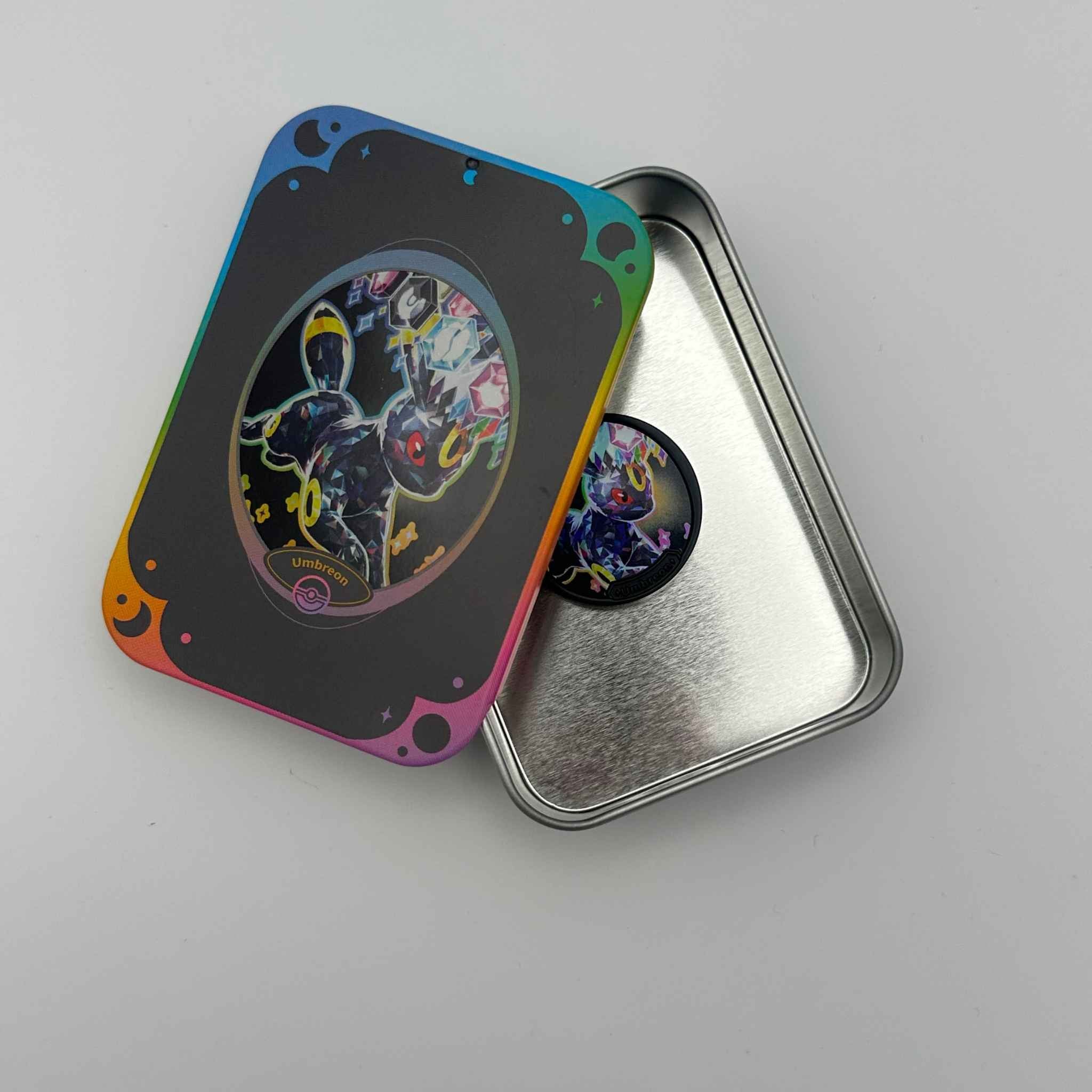 Pokémon TCG Terastal Gathering Metal Storage Tin – Simplified Chinese